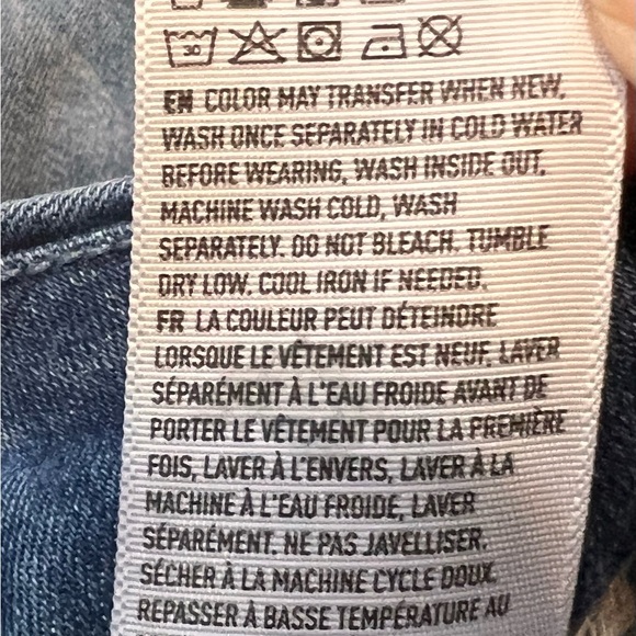 American Eagle Next Level Stretch Curvy Hi Rise Jegging Distressed Women 0 Reg - Picture 9 of 14